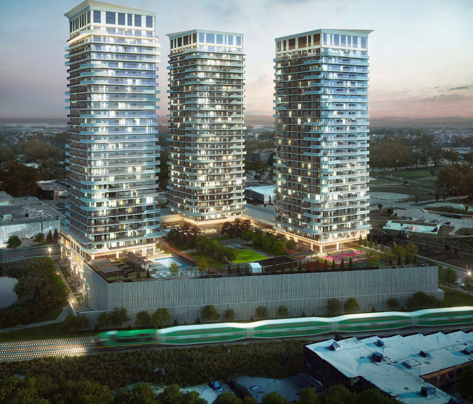 Thompson Towers, Milton